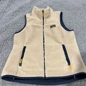 LLBean fleece vest